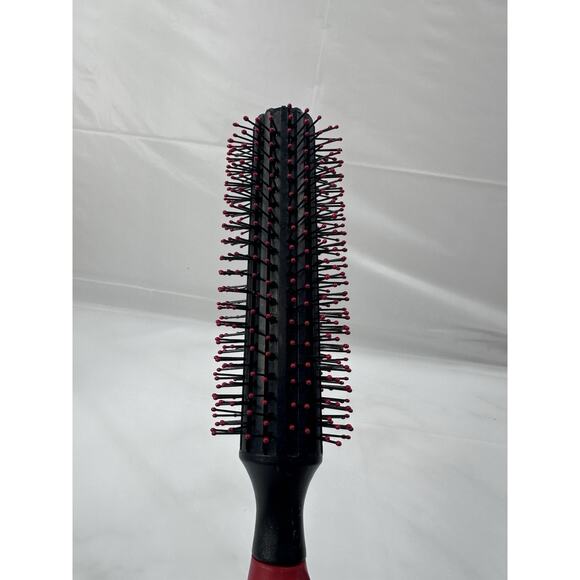 Cricket Static Free Volumizer Hairbrush Red Handle Vintage RPM-12 Made In Taiwan - Picture 4 of 6